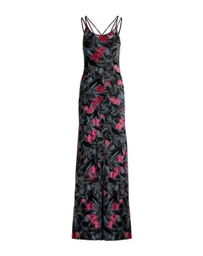 Giorgio Armani Woman Maxi Dress Black Size 2 Polyamide, Elastane