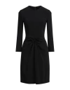 Giorgio Armani Woman Mini Dress Black Size 10 Viscose, Elastane In Black