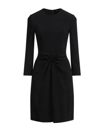 Giorgio Armani Woman Mini Dress Black Size 10 Viscose, Elastane