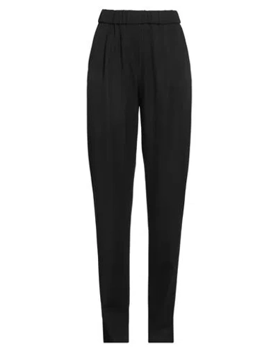Giorgio Armani Woman Pants Black Size 10 Virgin Wool