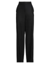 Giorgio Armani Woman Pants Black Size 10 Virgin Wool, Cashmere, Elastane In Black
