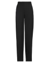 Giorgio Armani Woman Pants Black Size 4 Virgin Wool, Elastane In Black