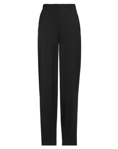 GIORGIO ARMANI GIORGIO ARMANI WOMAN PANTS BLACK SIZE 6 VIRGIN WOOL, ELASTANE