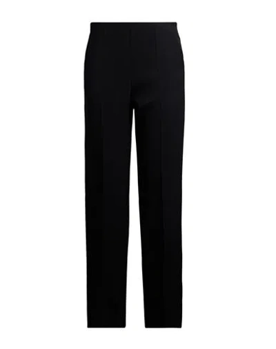 Giorgio Armani Woman Pants Black Size 2 Virgin Wool, Elastane