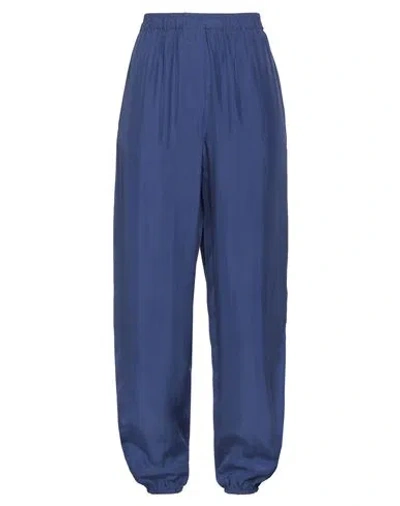Giorgio Armani Woman Pants Blue Size 10 Silk