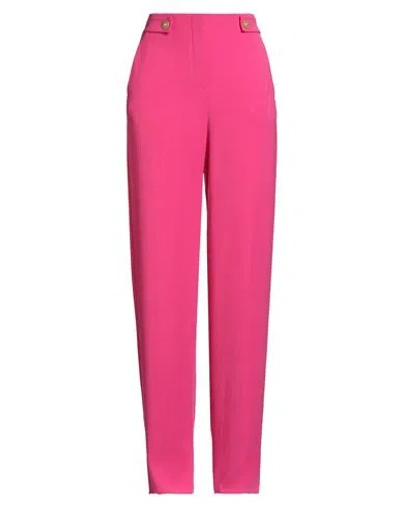 Giorgio Armani Woman Pants Fuchsia Size 4 Polyester In Pink