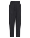 Giorgio Armani Woman Pants Lead Size 10 Linen In Grey