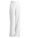 Giorgio Armani Woman Pants Light Grey Size 16 Viscose, Elastane In Grey