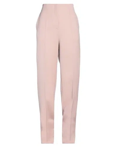 Giorgio Armani Woman Pants Antique Rose Size 14 Virgin Wool, Elastane In Pink