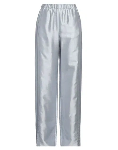 Giorgio Armani Woman Pants Sky Blue Size 12 Silk