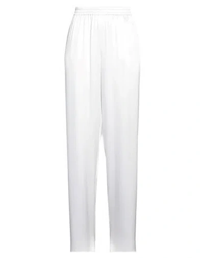 Giorgio Armani Woman Pants White Size 14 Silk
