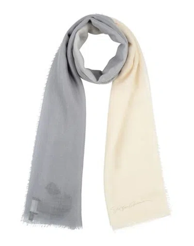 Giorgio Armani Woman Scarf Light Grey Size - Cashmere