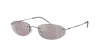 Giorgio Armani Woman Sunglass Ar1508m In Violet Mirror Flash Silver
