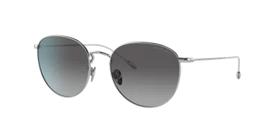 Giorgio Armani Woman Sunglass Ar6114 In Gradient Grey