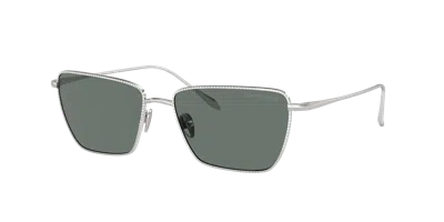 Giorgio Armani Woman Sunglass Ar6153 In Silver