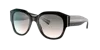 Giorgio Armani Woman Sunglass Ar8140 In Gradient Brown Mirror Silver