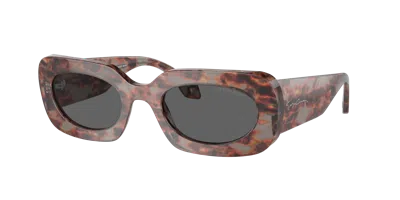 Giorgio Armani Ar8182 Grey Havana Sunglasses In Dark Grey