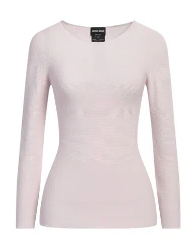 Giorgio Armani Woman Sweater Light Purple Size 14 Viscose, Polyester