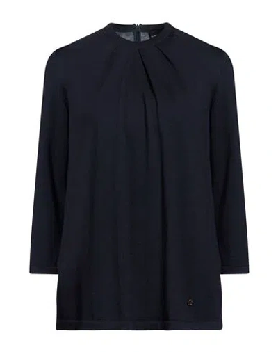 Giorgio Armani Woman Sweater Midnight Blue Size 10 Virgin Wool