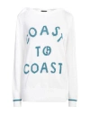 Giorgio Armani Woman Sweater White Size 10 Linen, Cotton In White
