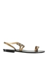 Giorgio Armani Wrap-design Sandals In Beige
