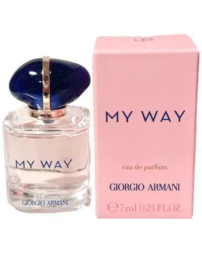 Giorgio Armani Women's 0.24oz My Way 7ml Edp Mini In Pink