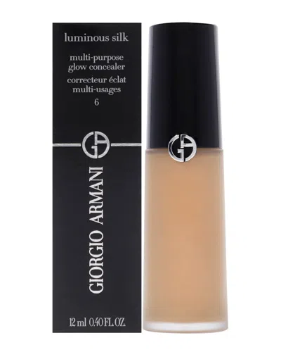 Giorgio Armani Women's 0.4oz 6 Medium Olive Luminous Silk Concealer In White