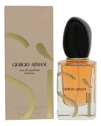 Giorgio Armani Women's 1oz Armani Si Intense Edp In Transparent