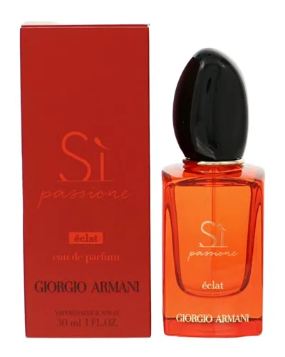 Giorgio Armani Women's 1oz Armani Si Passione Eclat Eau De Parfum Spray In Transparent