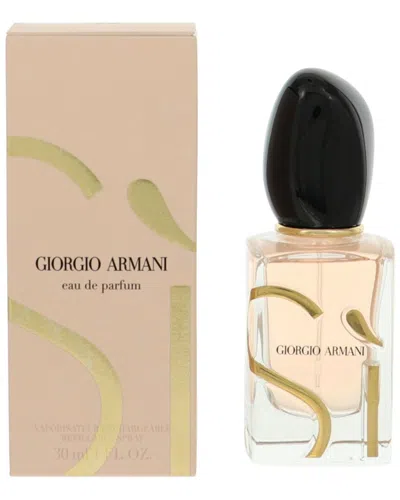 Giorgio Armani Women's 1oz Si Edp In Transparent