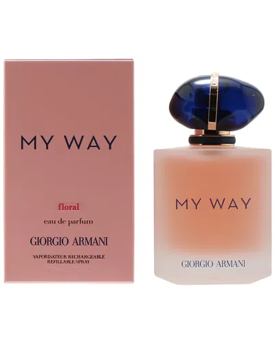 Giorgio Armani Women's 3oz My Way Floral Edp Spray In Orange