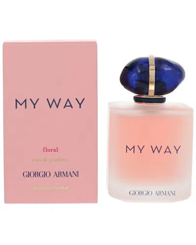 Giorgio Armani Women's 3oz My Way Florale Eau De Parfum Spray In Transparent