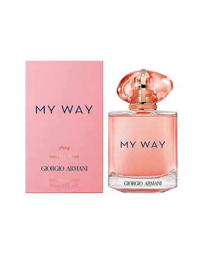Giorgio Armani Women's 3oz My Way Ylang Eau De Parfum In Pink