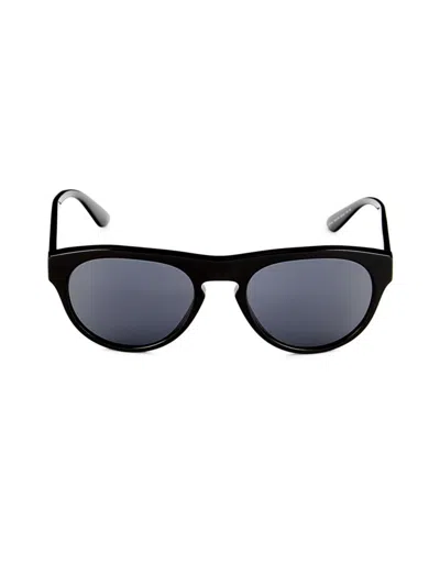 Giorgio Armani Women's 55mm Round Sunglasses In Black