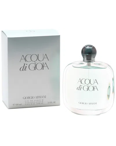 Giorgio Armani Women's Acqua Di Gioia 3.4oz Eau De Parfum In No Color