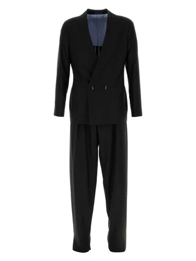Giorgio Armani Women's Black Wool Suit