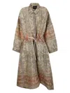 Giorgio Armani Women's Cappotto Cannete Jacquard Tigre | Size 40 | Gw000930te14275
