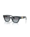 Giorgio Armani Women's Cat Eye Sunglasses, Ar8246u In Black