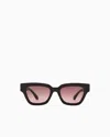 Giorgio Armani Women's Cat-eye Sunglasses In Brown