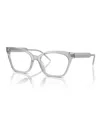 Giorgio Armani Women's Eyeglasses,r7257u In Transparent Grey