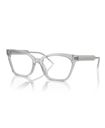 Giorgio Armani Women's Eyeglasses,r7257u In Transparent Grey