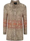 Giorgio Armani Cannete Jacquard Tiger Jacket Clothing In Multicolor