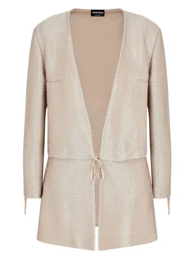 Giorgio Armani Women's Giacca Jersey Jacquard