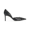 Giorgio Armani 105 Nappa Leather Pumps In Black