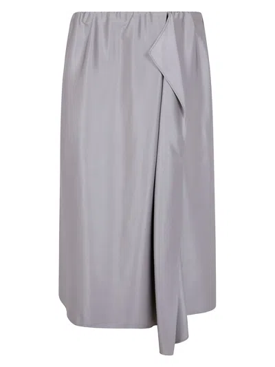 GIORGIO ARMANI WOMEN'S GONNA DOPPIO RASO SETA