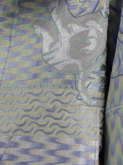 Giorgio Armani Women Hemp Jacket In Multicolor
