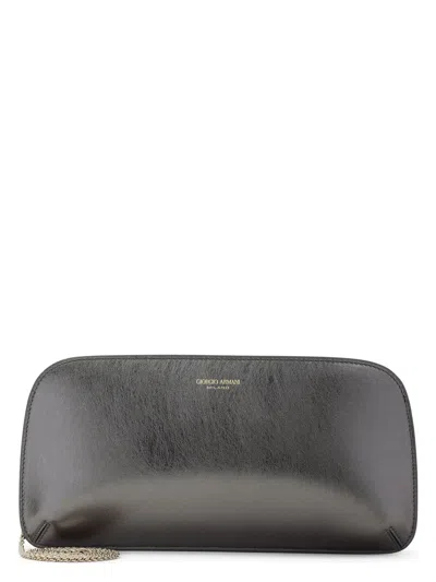 GIORGIO ARMANI WOMEN'S LAMB LEATHER HANDBAG