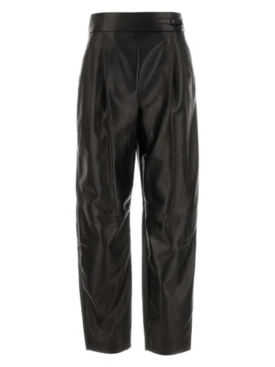 GIORGIO ARMANI WOMEN'S LEATHER PANT