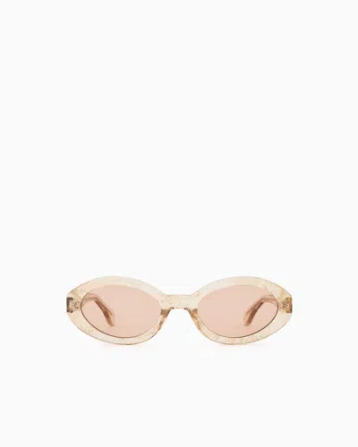 Giorgio Armani Women's Oval Sunglasses