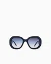Giorgio Armani Women's Oversized Sunglasses In Gray